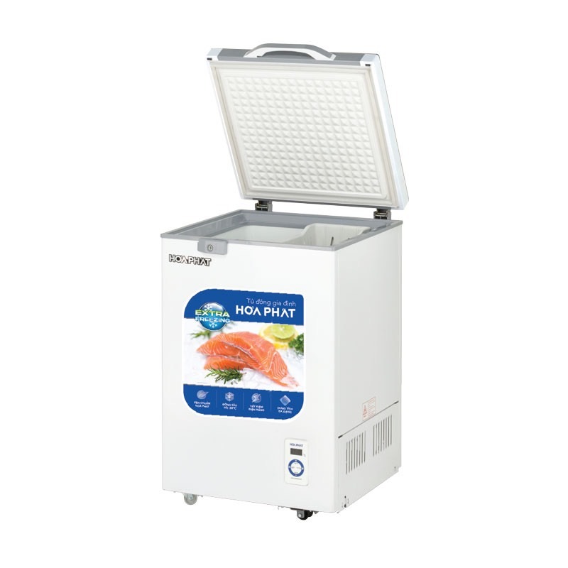 Tủ bảo quản 1 ngăn mặt kính 107L Hòa Phát HPF- AD6107.T1